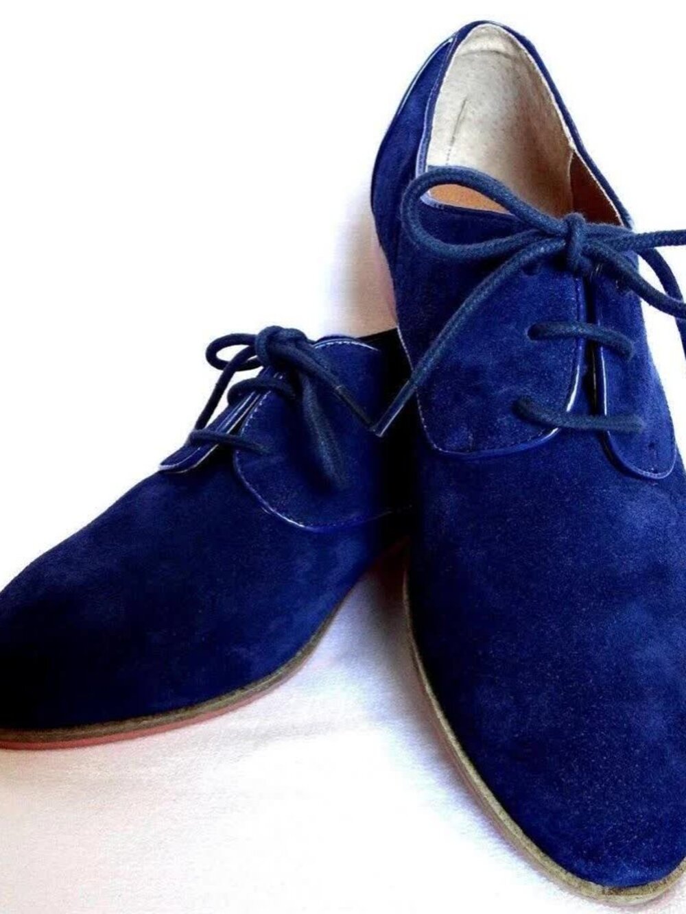 DV Dolce Vita Mini Loafer Navy Suede Flats Oxford